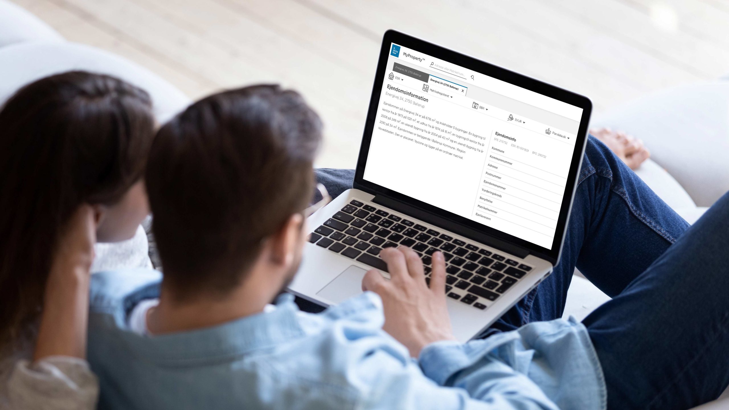 Alle oplysninger om din ejendom i ét klik