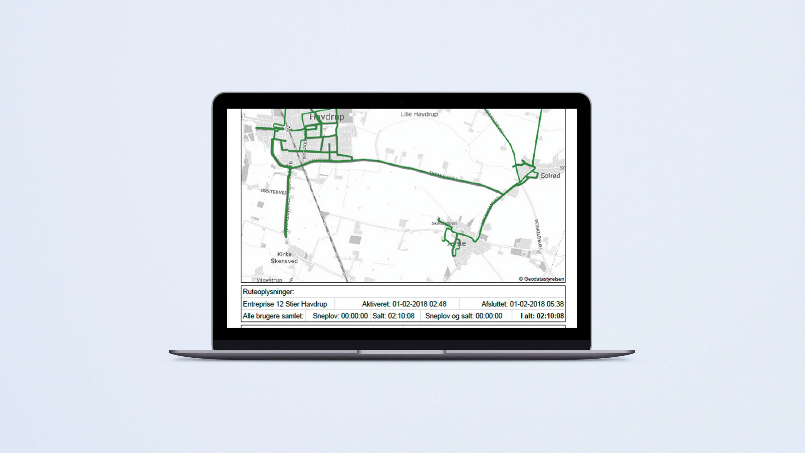 Vintertjeneste en GeoNote<span class='r-sign'>®</span> løsning | IT34