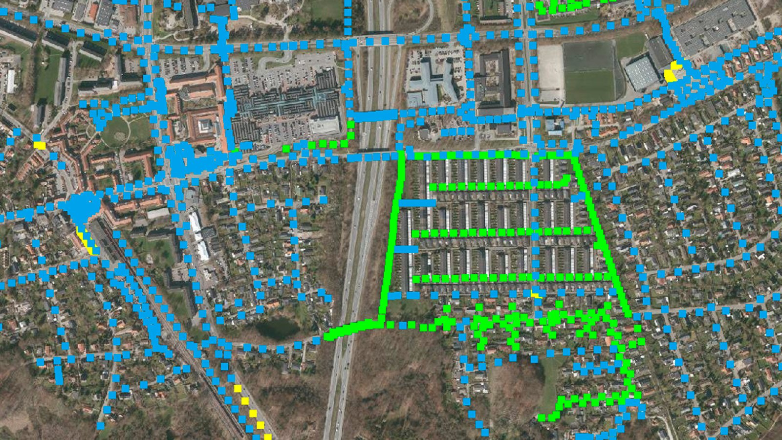 GeoNote oversigt gadebelysning