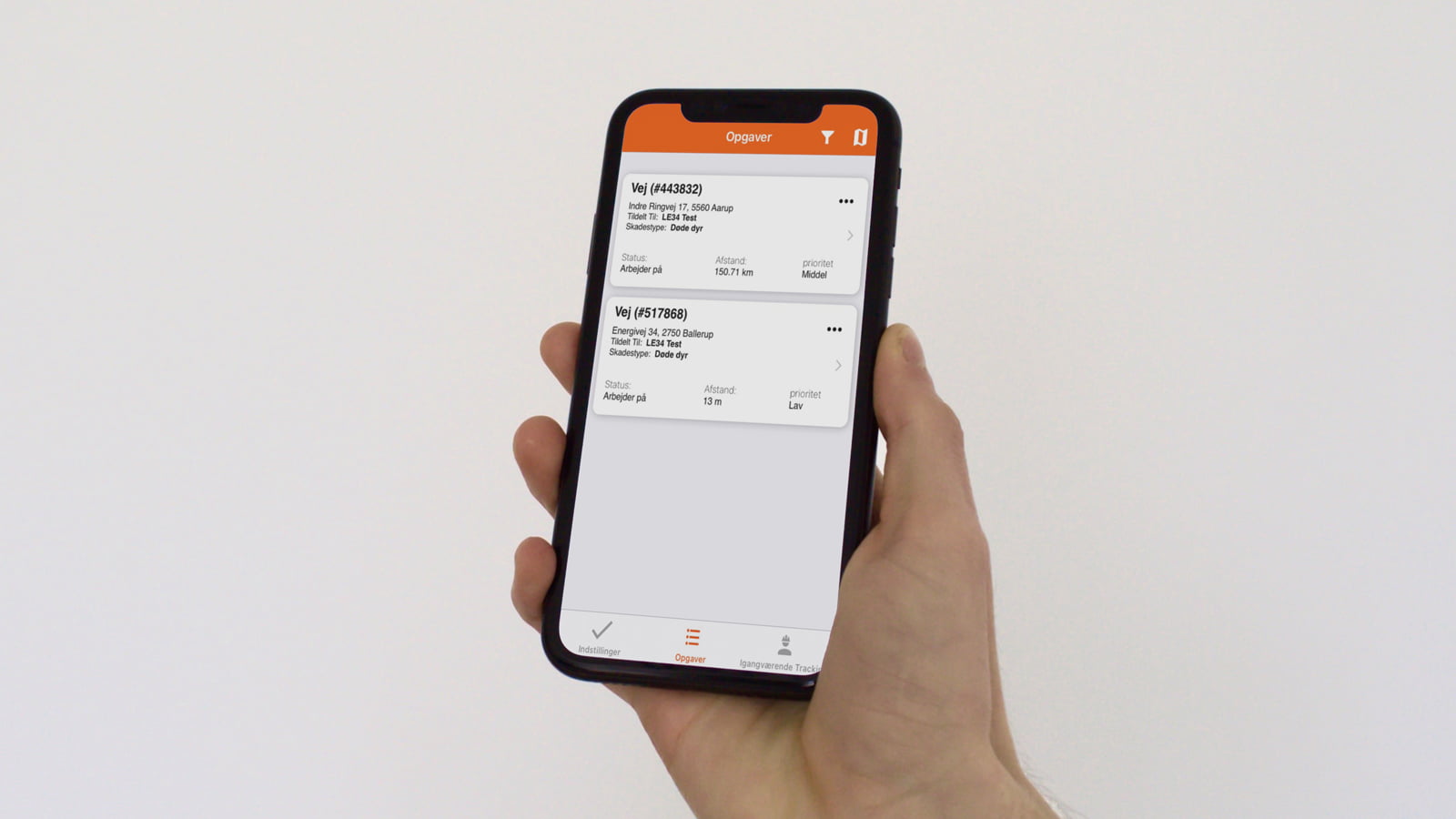 GeoNote<span class='r-sign'>®</span> Opgavekvittering