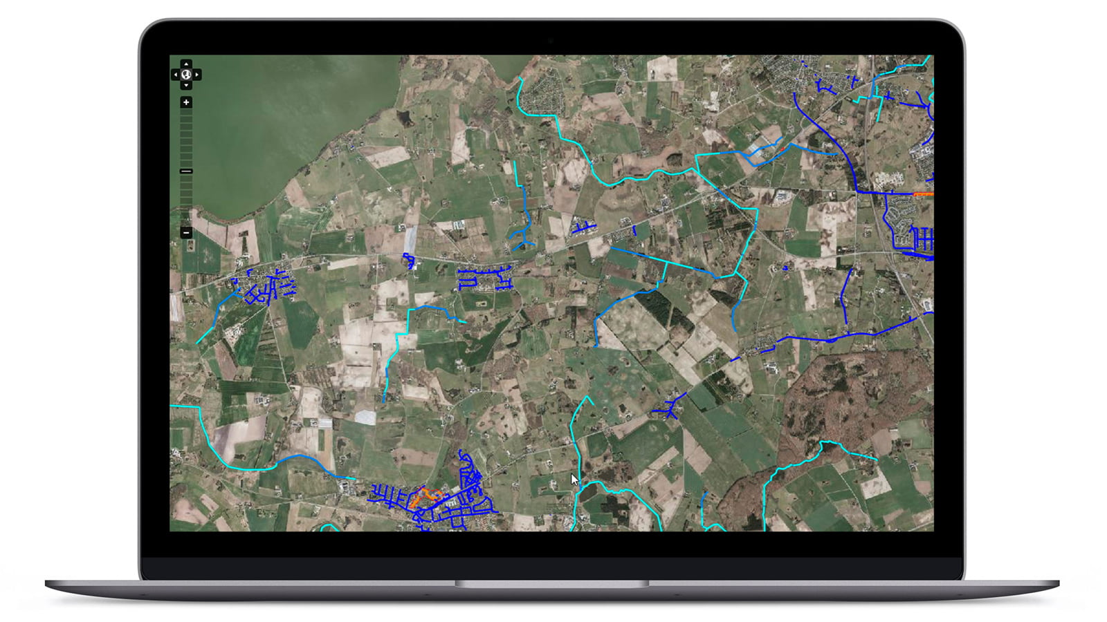 Ledningsregistrering for mindre ledningsejere